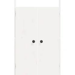 vidaXL Kastdeurtjes voor buitenkeuken MEPPEL 50x9x82 cm grenenhout wit