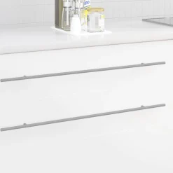 vidaXL Kasthandgreep 12 st Zilver 800 mm Roestvrij staal