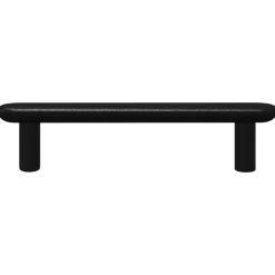 vidaXL Kasthandgreep 2 st Zwart 121 x 16.6 x 28.3 mm IJzer