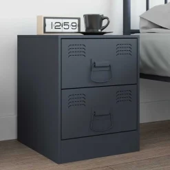 vidaXL Kast Handvatten 2 st Antraciet 85 x 45 mm Metaal
