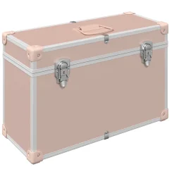 vidaXL Kast Handvatten 2 st Roze 85 x 45 mm Metaal