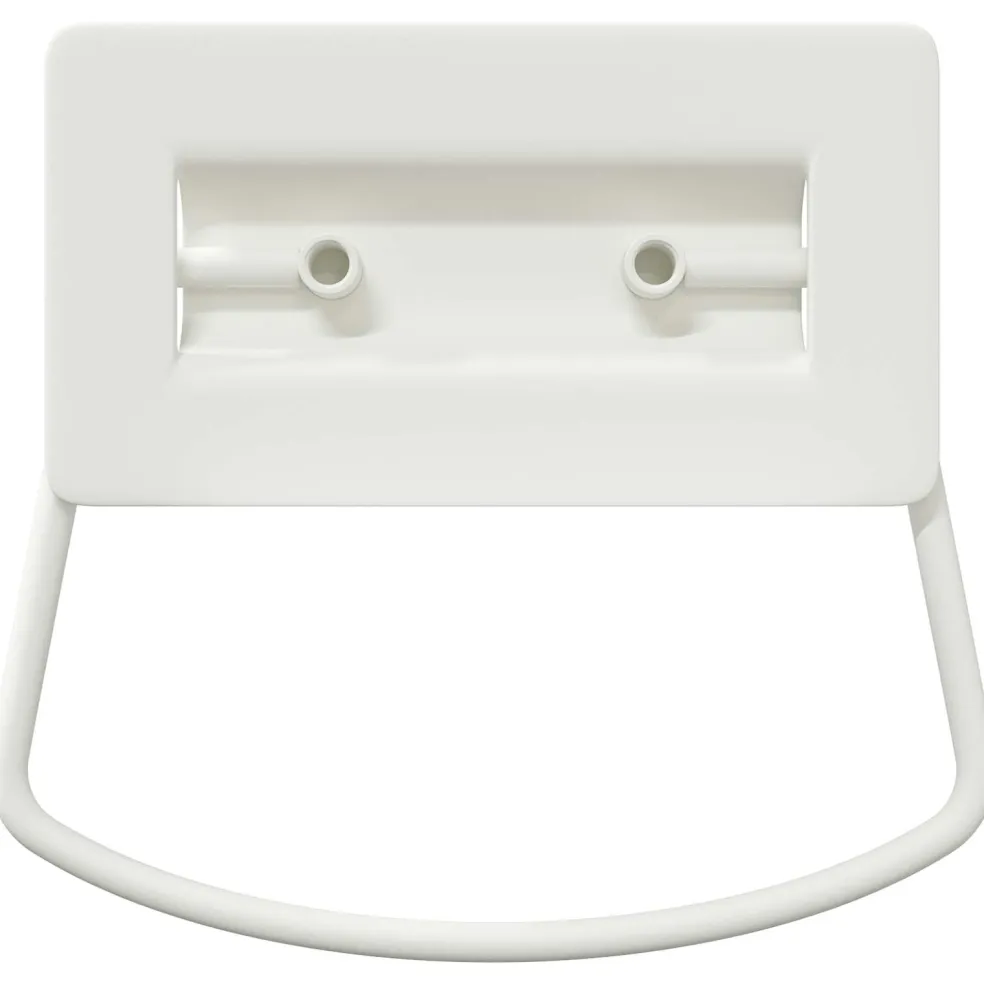 vidaXL Kast Handvatten 2 st Wit 85 x 45 mm Metaal