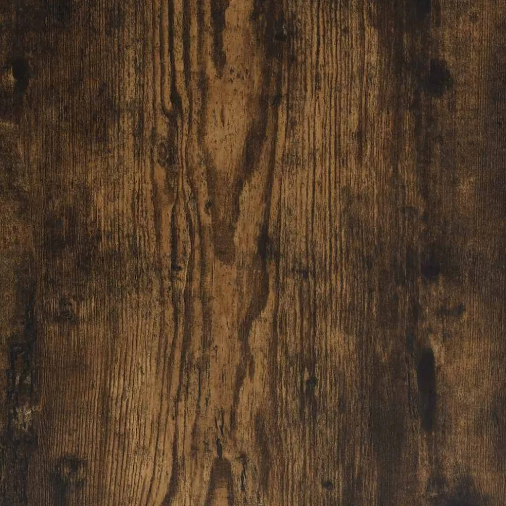 vidaXL Kast met 2 lades 60x31x40 cm bewerkt hout gerookt eikenkleurig