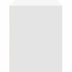 vidaXL Kast met 2 lades 60x31x40 cm bewerkt hout wit