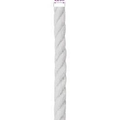 vidaXL Katoen Touw 2 st 2 mm 100 m Wit 100% Katoen