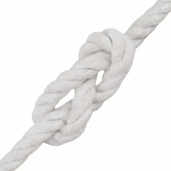 vidaXL Katoen Touw 2 st 2 mm 100 m Wit 100% Katoen