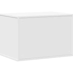 vidaXL Kattenbakkast 60x40x40 cm bewerkt hout wit