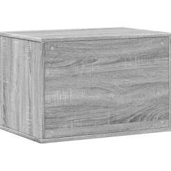 vidaXL Kattenbakkast 60x40x40 cm bewerkt hout grijs sonoma eikenkleur