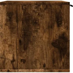 vidaXL Kattenbakkast 60x40x40 cm bewerkt hout gerookt eikenkleurig