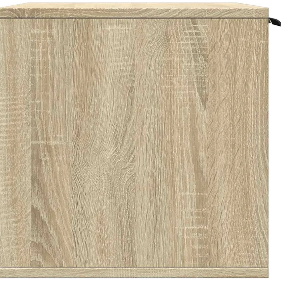 vidaXL Kattenbakkast 60x40x40 cm bewerkt hout sonoma eikenkleurig