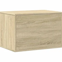 vidaXL Kattenbakkast 60x40x40 cm bewerkt hout sonoma eikenkleurig