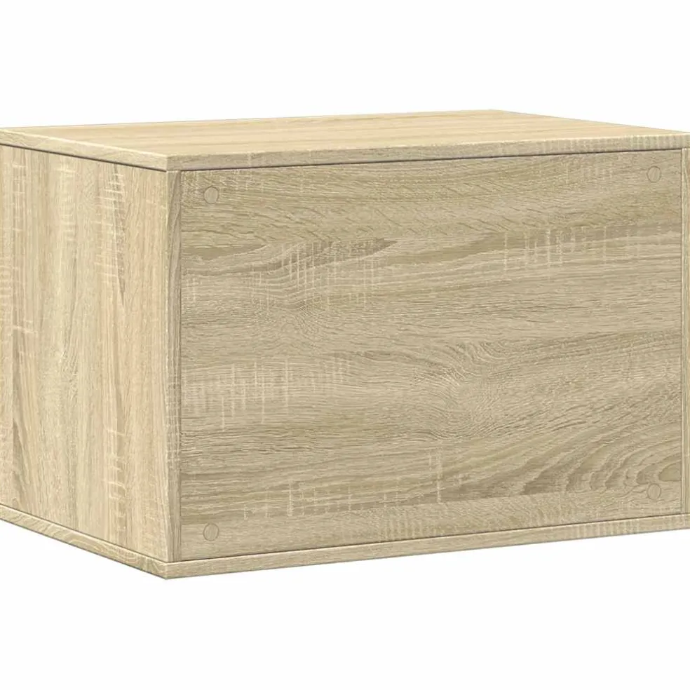 vidaXL Kattenbakkast 60x40x40 cm bewerkt hout sonoma eikenkleurig