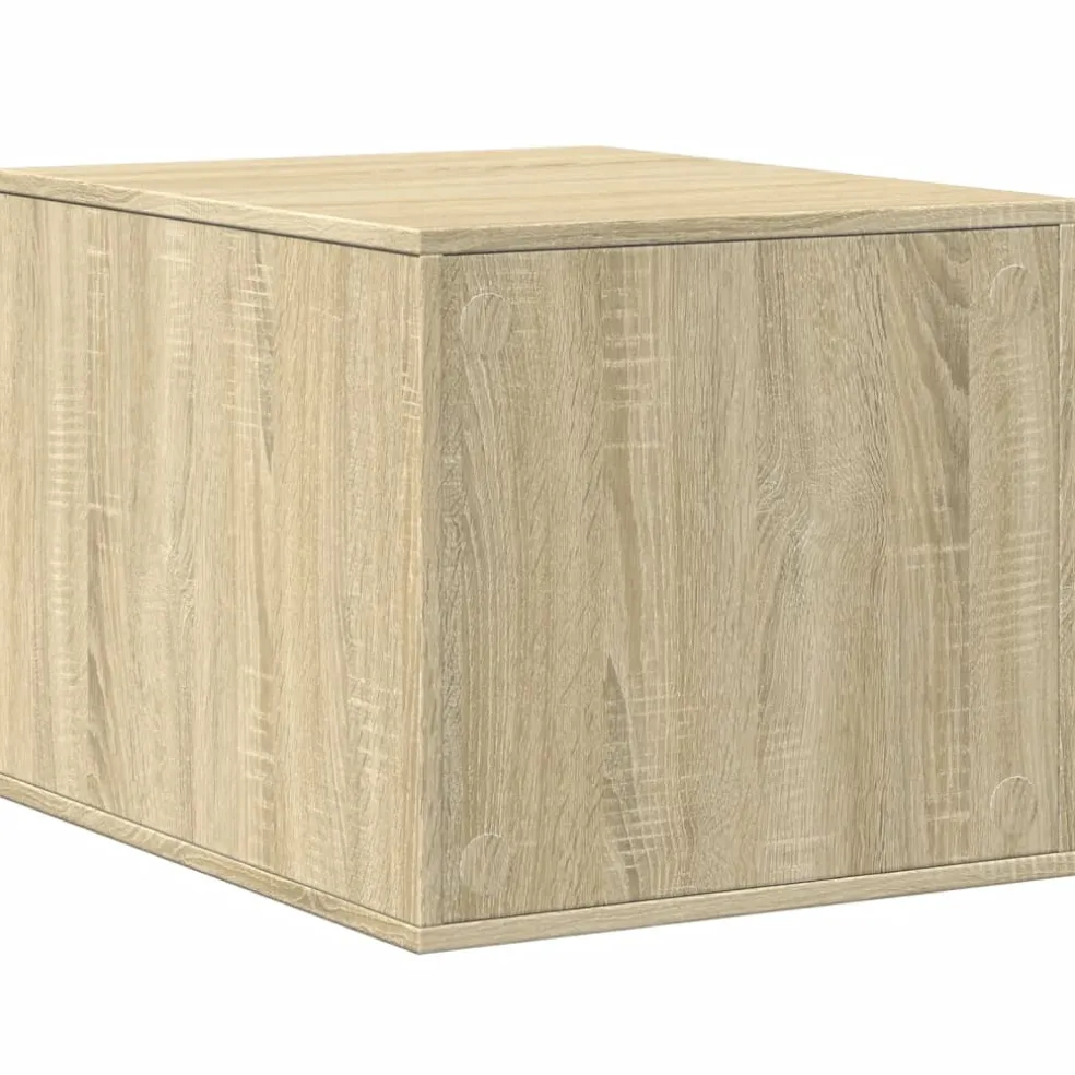 vidaXL Kattenbakkast 47x59x42 cm bewerkt hout sonoma eikenkleurig