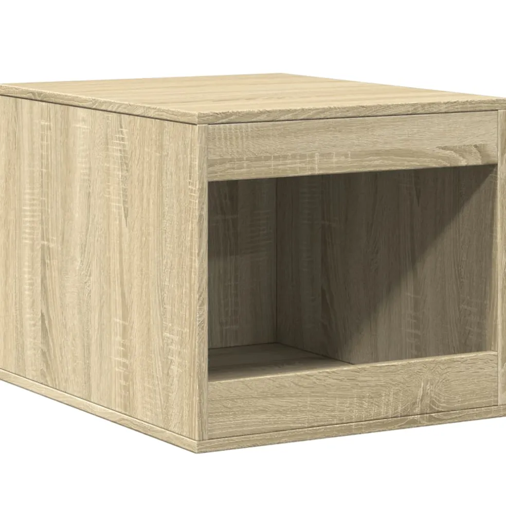vidaXL Kattenbakkast 47x59x42 cm bewerkt hout sonoma eikenkleurig