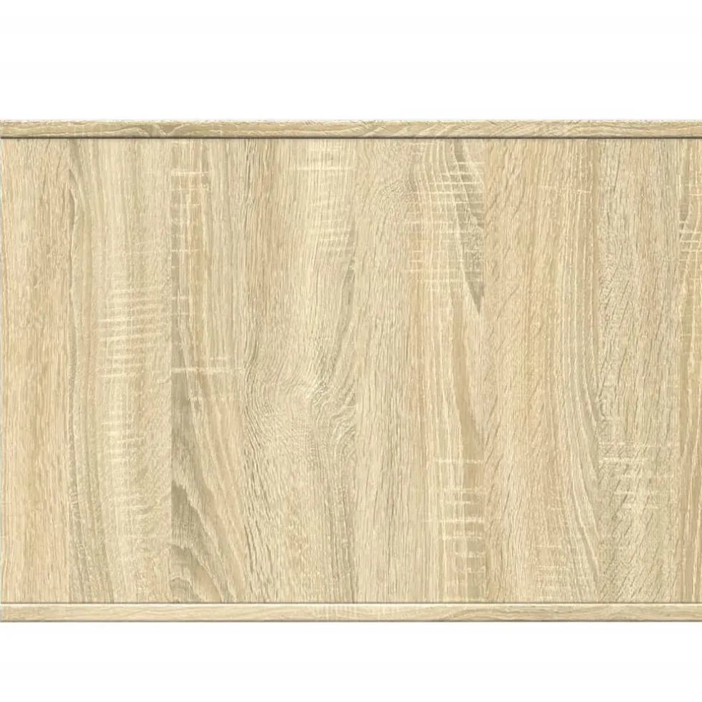 vidaXL Kattenbakkast 47x59x42 cm bewerkt hout sonoma eikenkleurig