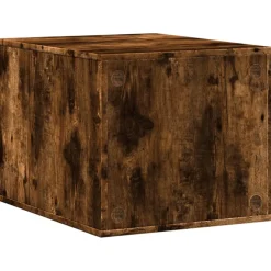 vidaXL Kattenbakkast 47x59x42 cm bewerkt hout gerookt eikenkleurig