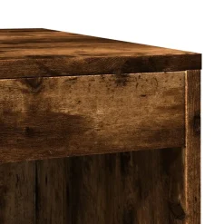 vidaXL Kattenbakkast 47x59x42 cm bewerkt hout gerookt eikenkleurig