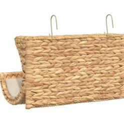 vidaXL Kattenbed met kussen 37x20x20 cm waterhyacint