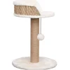 vidaXL Kattenboom met mandje 49 cm zeegras
