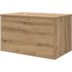 vidaXL Kattenhuis Ambachtelijk eiken 85 x 55 x 50,5 cm Bewerkt hout