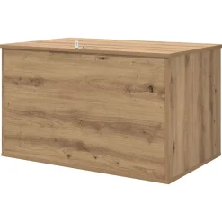vidaXL Kattenhuis Artisanaal eiken 85 x 55 x 50,5 cm Bewerkt hout