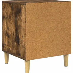 vidaXL Kattenhuis Gerookt eiken 42,5 x 40 x 53 cm Bewerkt hout