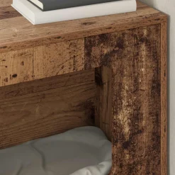 vidaXL Kattenhuis Oud hout 51 x 30 x 52 cm Bewerkt hout