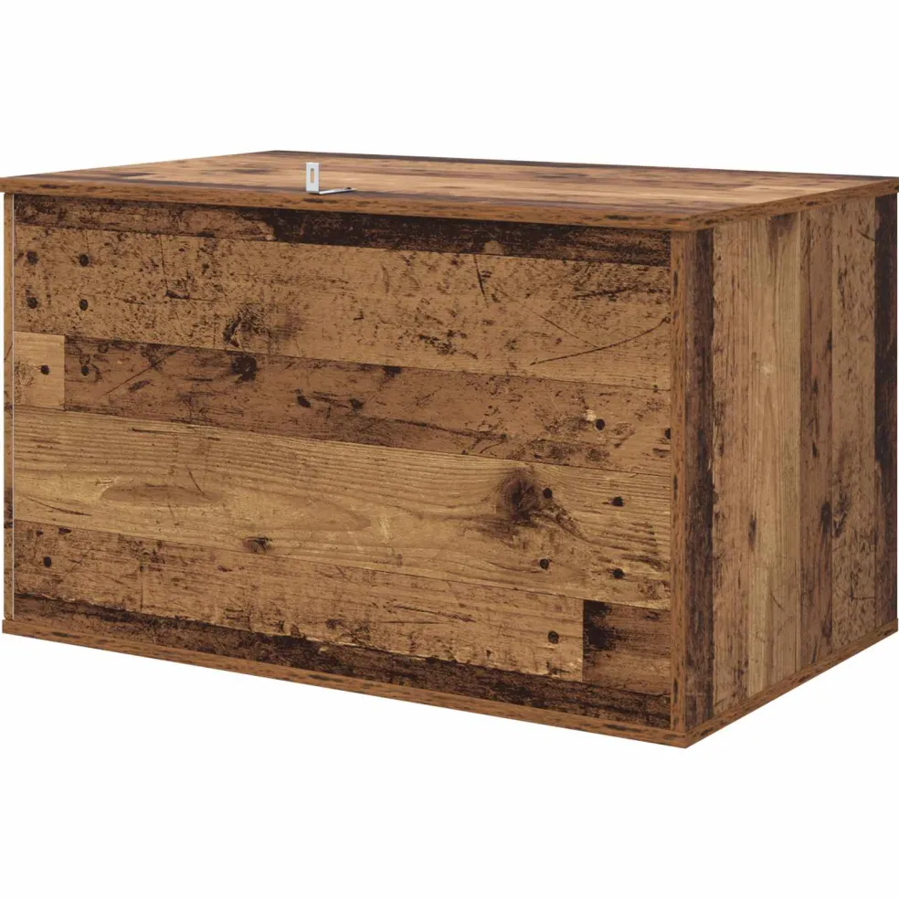 vidaXL Kattenhuis Oudhout 85 x 55 x 50,5 cm Bewerkt hout