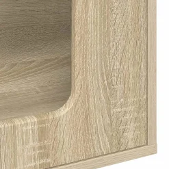 vidaXL Kattenhuis Sonoma Eiken 51 x 30 x 42,5 cm Bewerkt hout