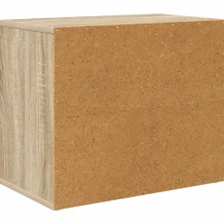 vidaXL Kattenhuis Sonoma Eiken 51 x 30 x 42,5 cm Bewerkt hout