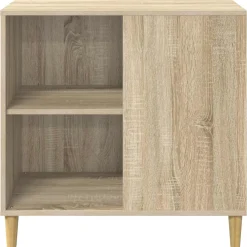 vidaXL Kattenhuis Sonoma Eiken 72 x 42,5 x 70 cm Bewerkt hout