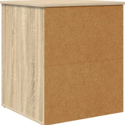 vidaXL Kattenhuis Sonoma 53 x 52 x 62 cm Bewerkt hout