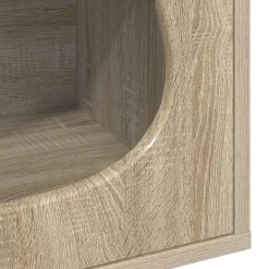 vidaXL Kattenhuis Sonoma 42,5 x 40 x 53,5 cm Bewerkt hout