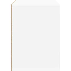 vidaXL Kattenhuis Wit 51 x 30 x 42,5 cm Bewerkt hout