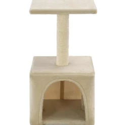 vidaXL Kattenkrabpaal met sisal krabpaal 55 cm beige