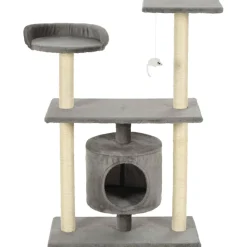 vidaXL Kattenkrabpaal met sisal krabpalen 95 cm grijs