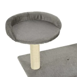 vidaXL Kattenkrabpaal met sisal krabpalen 95 cm grijs