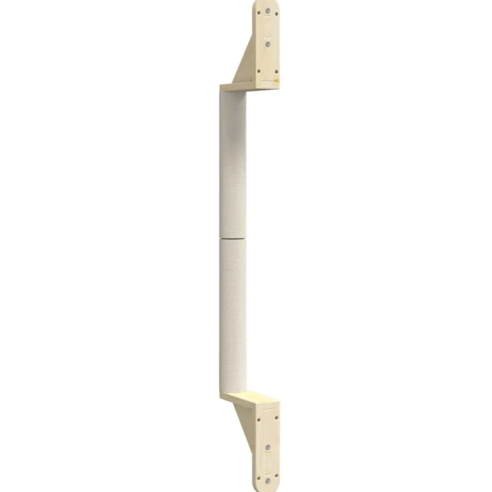 vidaXL Kattenkrabpaal wandgemonteerd 109 cm sisal