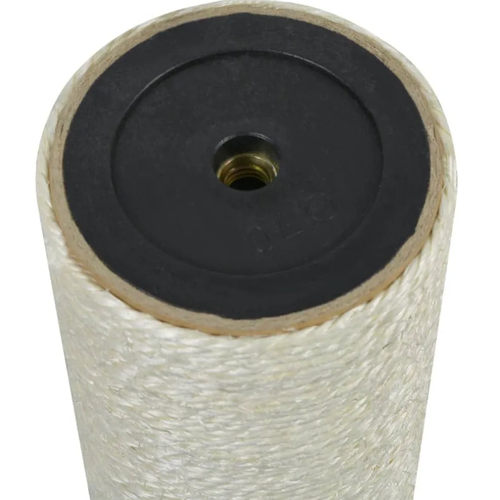 vidaXL Kattenkrabpaal 8x15 cm 10 mm beige