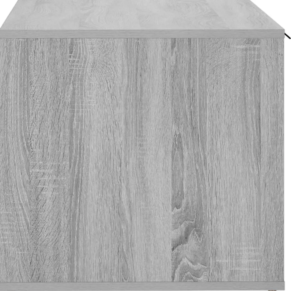 vidaXL Kattenkrat meubel Grijs Sonoma 100 x 49 x 45 cm Bewerkt hout