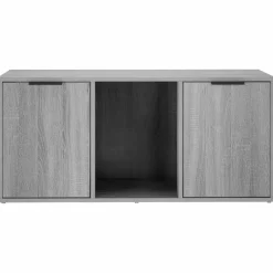 vidaXL Kattenkrat meubel Grijs Sonoma 100 x 49 x 45 cm Bewerkt hout
