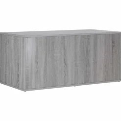 vidaXL Kattenkrat meubel Grijs Sonoma 100 x 49 x 45 cm Bewerkt hout