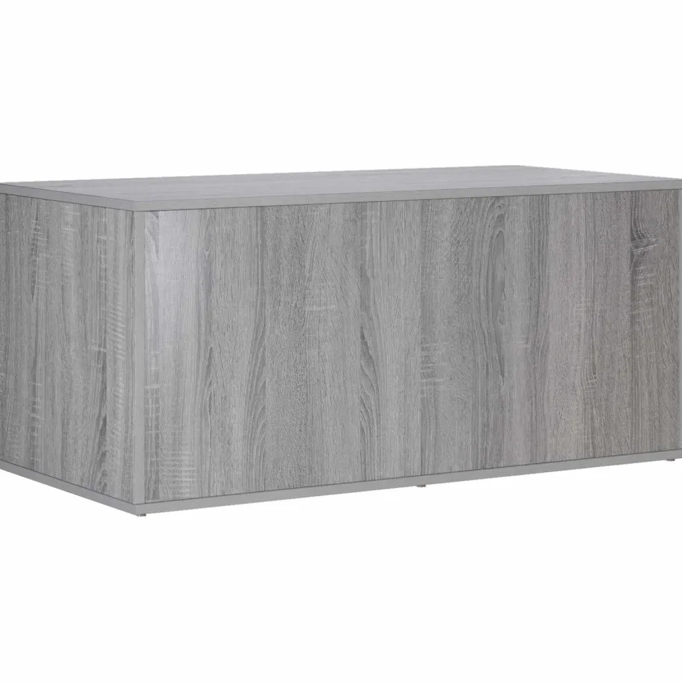 vidaXL Kattenkrat meubel Grijs Sonoma 100 x 49 x 45 cm Bewerkt hout