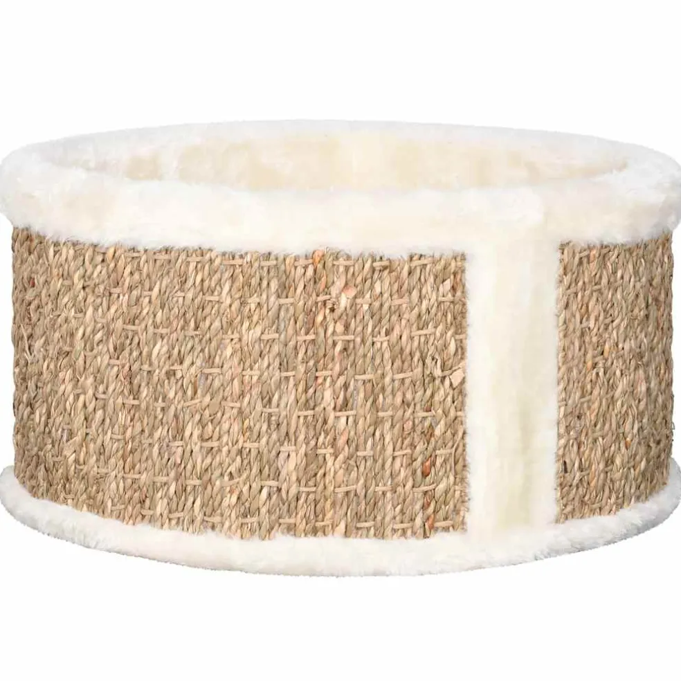 vidaXL Kattenmand rond 36 cm zeegras