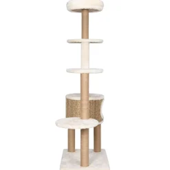vidaXL Kattenmeubel met luxe kussen en krabpalen 148 cm zeegras