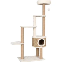 vidaXL Kattenmeubel met luxe kussen en krabpalen 148 cm zeegras