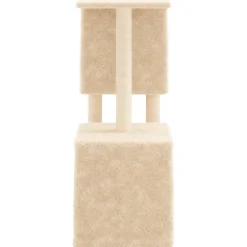 vidaXL Kattenmeubel met sisal krabpalen 96,5 cm lichtgrijs