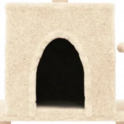 vidaXL Kattenmeubel met sisal krabpaal 74 cm lichtgrijs