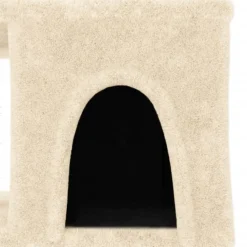 vidaXL Kattenmeubel met sisal krabpalen 48 cm crèmekleurig