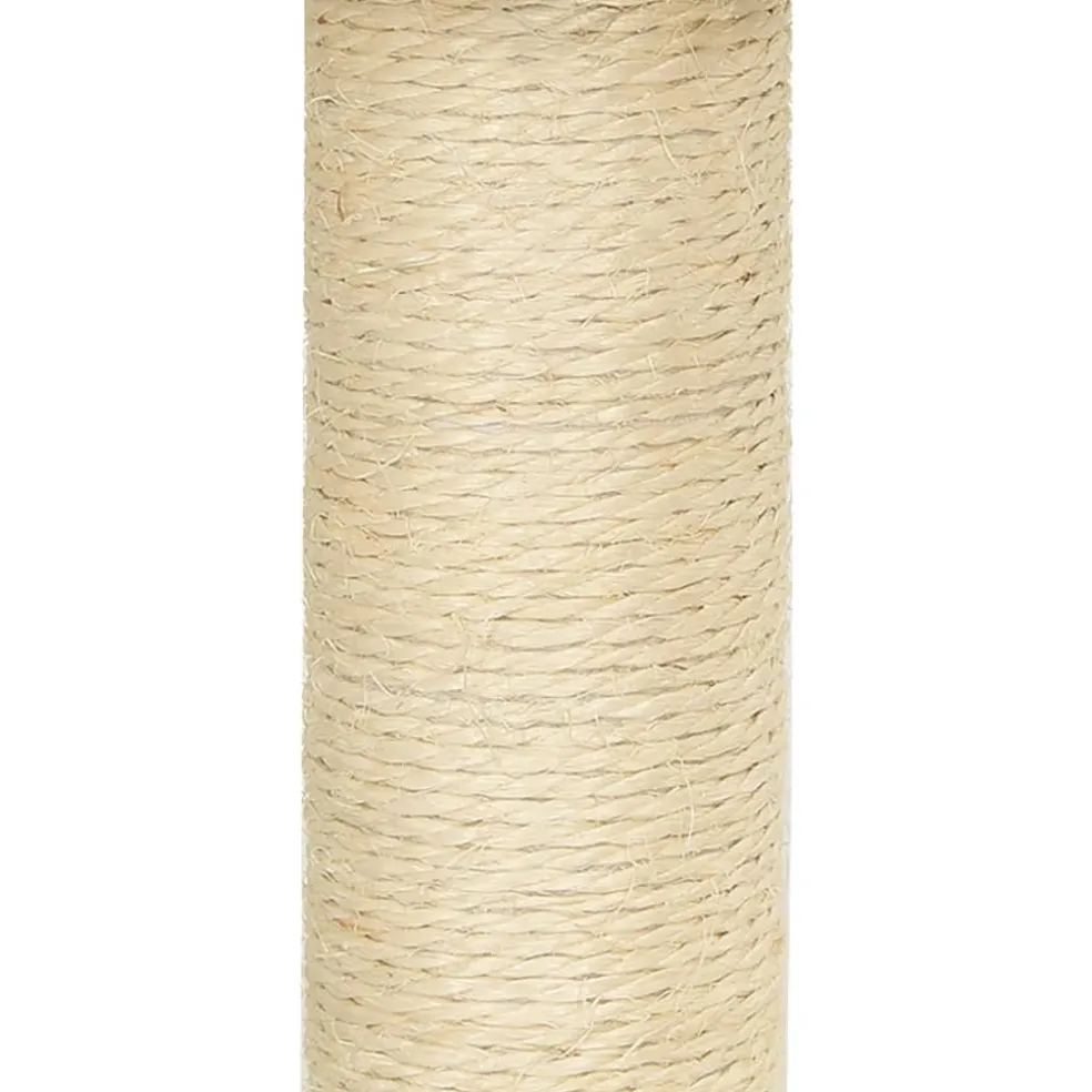 vidaXL Kattenmeubel met sisal krabpalen 92 cm crèmekleurig